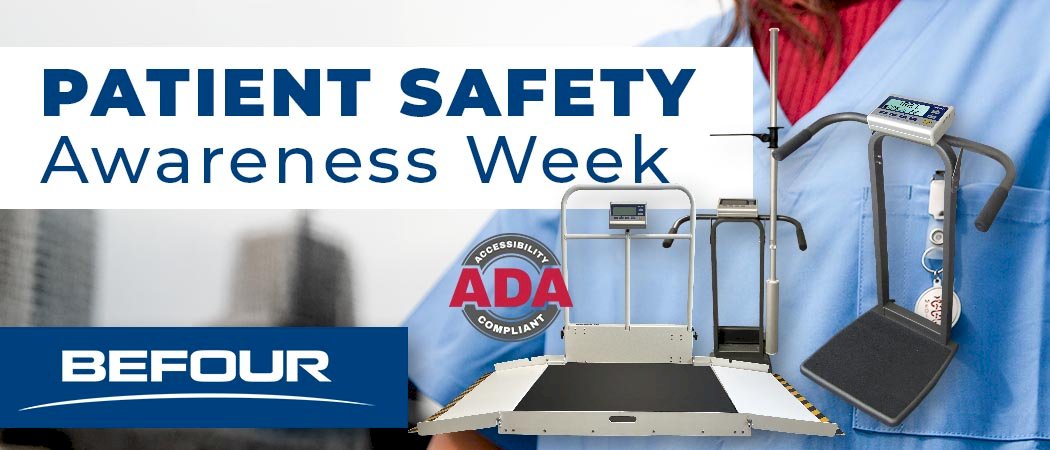 Patient Safety Awareness Week (PSAW): How Befour Scales Support Safer Weighing in Healthcare